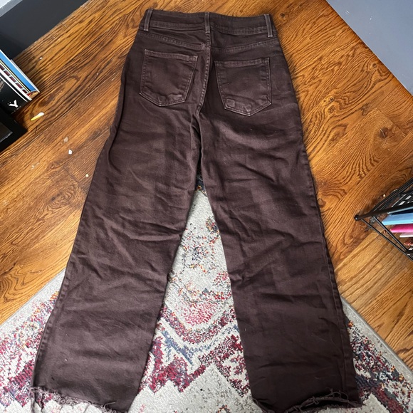 Just Black Brown Wide Leg Pants - Picture 4 of 4